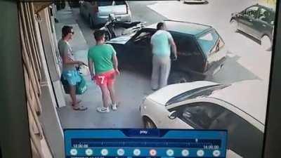 The advantages of a small car.