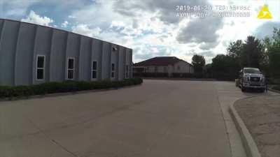 Loveland cop sneaks up on family in parking lot without warning, shoots their dog