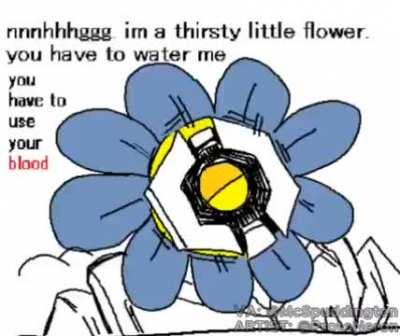 Thirsty flower 