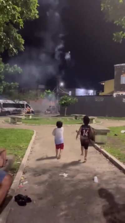 WCGW letting your child handle fireworks 