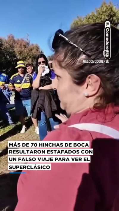 70 estafados por viaje trucho para ver el super clasico: