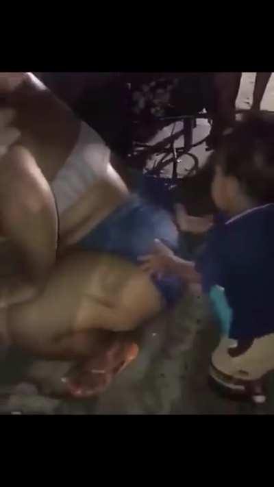 If it was a little girl and a grown man the reactions would be different