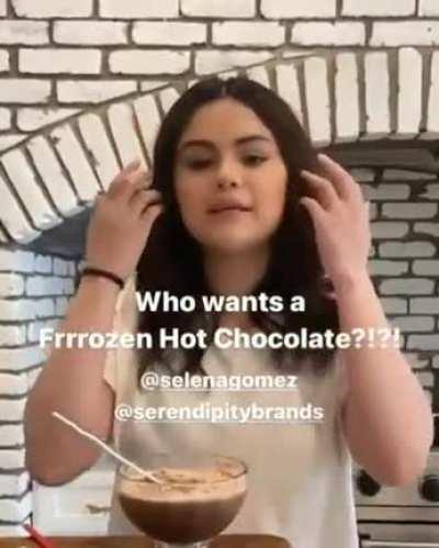 Frozen hot chocolate