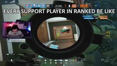 Every support player in Ranked be like