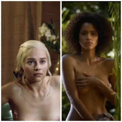 Emilia Clarke or Nathalie Emmanuel 