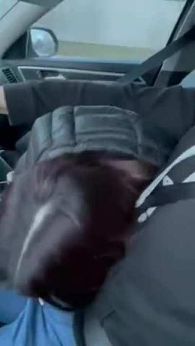 Road head to start the night off til he gets to the finish line