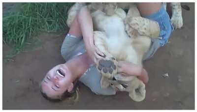 Three girls playing.