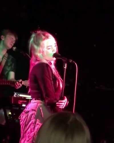 tour is starting tomorrow! this video is from Billie's first headlining show 🥺