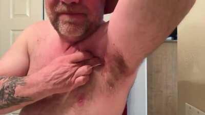 Taking a piss out of an unusual area