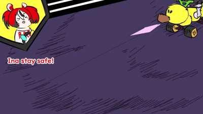 Subaru Never Give Up Animated (Ft. Ina and Bae) Animated