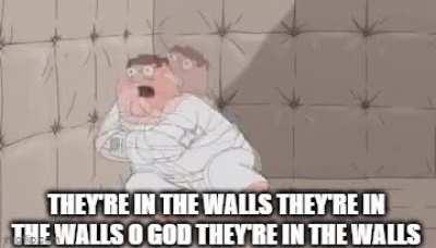 I have seen them. I have seen them. They don't want me knowing. But i know they're there.