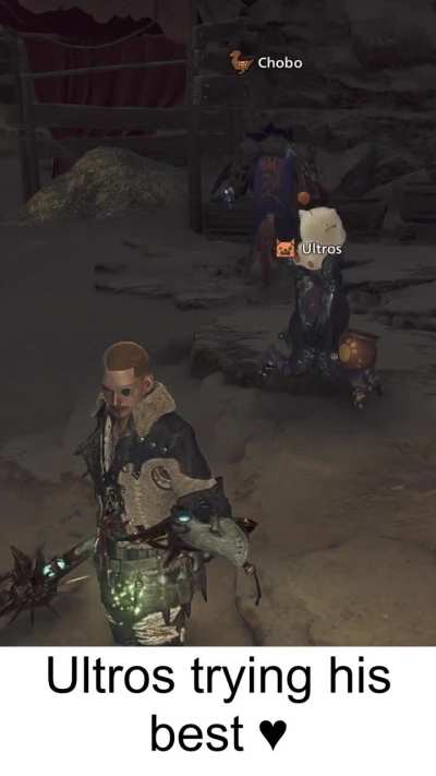 Did anyone else name their Palico and Seikret some reference from another game? Meet baby Ultros (Final Fantasy VI)