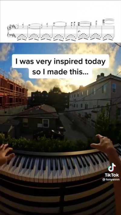 This person composed the amazing piano-piece in just one day
