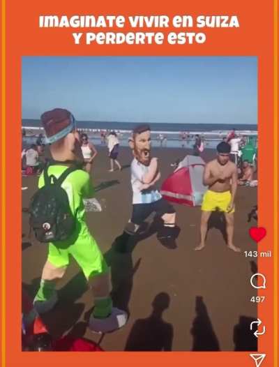 Gracias mamá y papá por hacerme Argentina