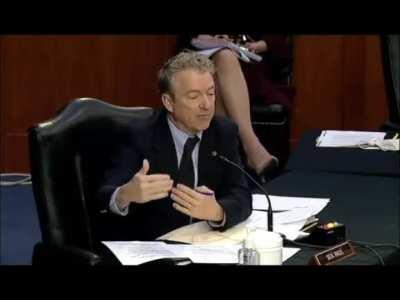 A tribute to the great Dr.Paul for shredding the authoritarian bureaucrat Fauci on mask mandates.