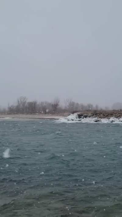 Windy morning at Pipit Point (32 secs)