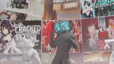 mrekk and WhiteCat Vibing (osubuddyretard version)