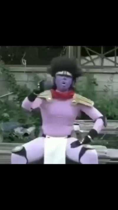 Inspirational speech by Star Platinum