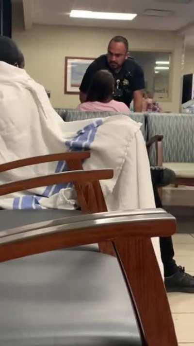 ER security guard shuts down Karen who was screaming at patient