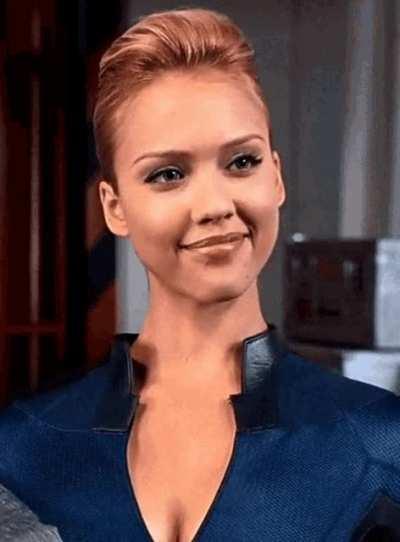 Imagine facefucking Jessica Alba as Sue Storm