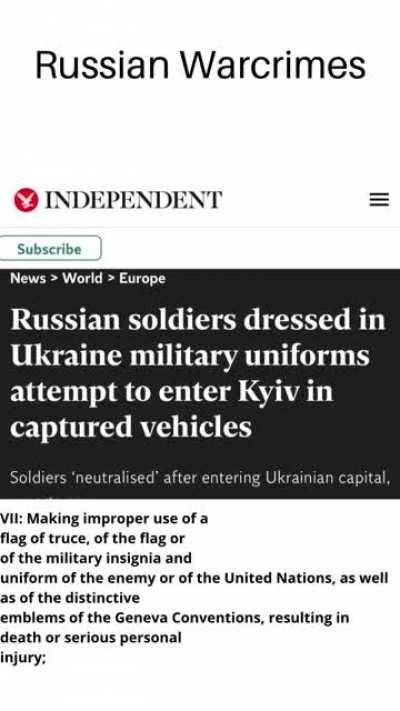 I made this small video which was meant for my Instagram page so this is the ratio. That’s the warcrimes I’ve counted yet.