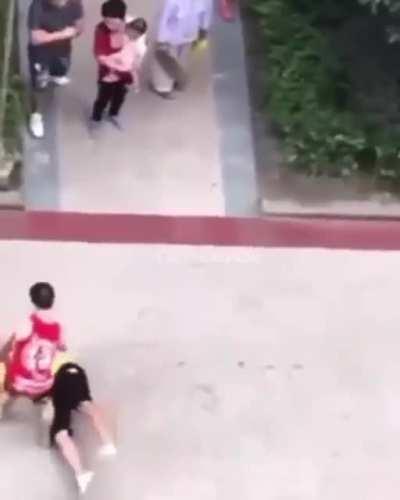 When the bully gets his prize