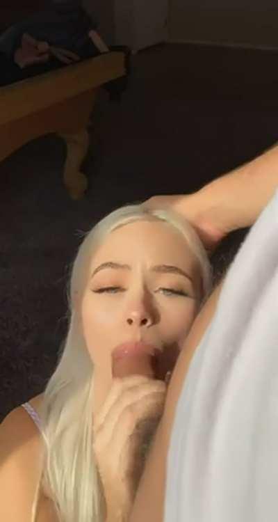 His cock looks so good in my mouth
