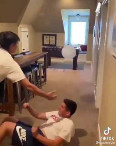 Surprised they didn't break something.