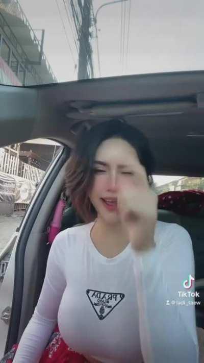 cute dance, huge tits.