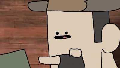 i think this mate saw me