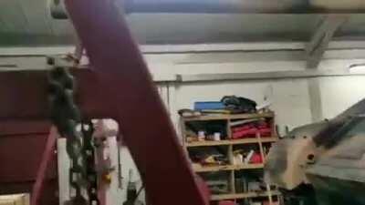 Amazing Panther fully restored by Axis Track Services heading to Australia Armour & Artillery Museum