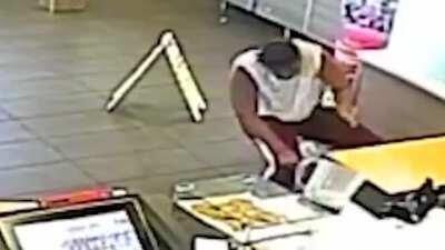 Throw food at McDonalds, win a blender