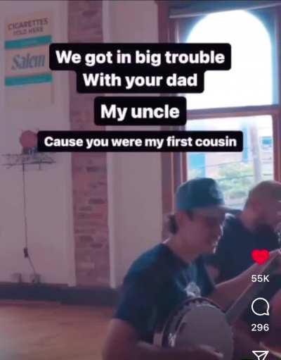 You were my first…