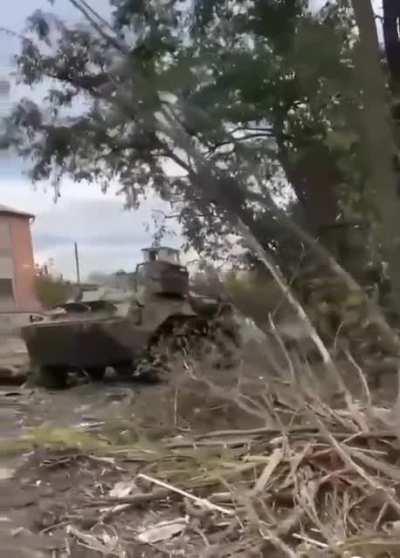 The Russians were so scared that they left a lot of tanks and APCs for the Ukrainian army. I&rsquo;m pretty sure the AFU will make use of this.