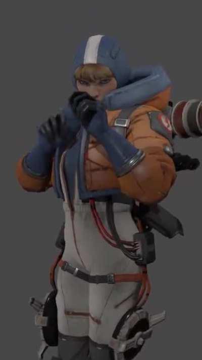 @S4Seyren on Twitter did it with the original Wattson skin. Props to them!