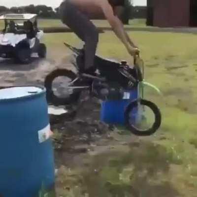 Falling of your bike