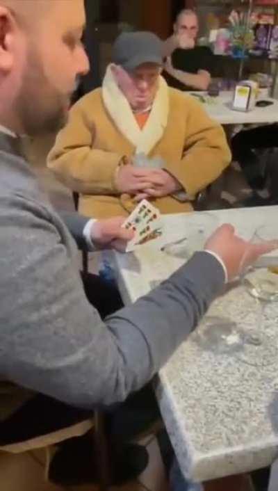 That prank escalated quickly. (Felt good to see all of them having fun)