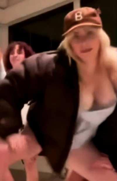 Almost going to pop out