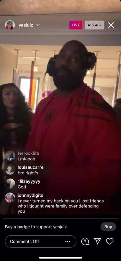 Ye IG Live Ending Rant