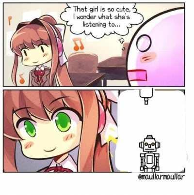 That girl is so cute...