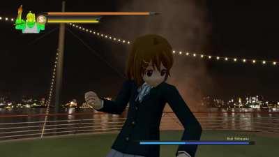 Yui becomes the dragon of Hokago Tea Time