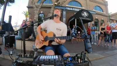 Master creates his beautiful art