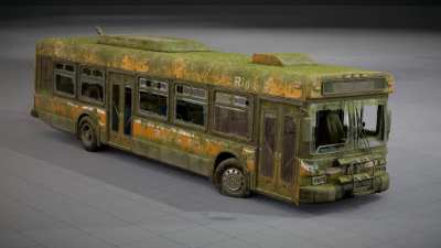 Drivable City bus, show-off in case anyone need it in the project