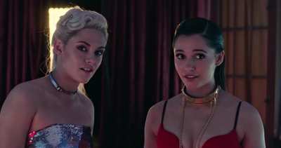 Kristen Stewart and Naomi Scott