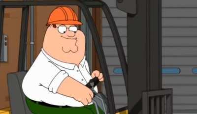 Me trying to use a forklift: