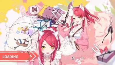 Yogiri goofing around during her opening some more - Hololive CN