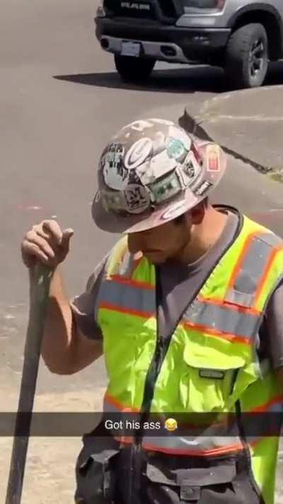 A man who hates his job and one who enjoys it. 