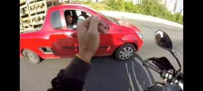 Buying pinepples on the road