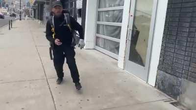 Bro just wants to prove he's cool enough to hang