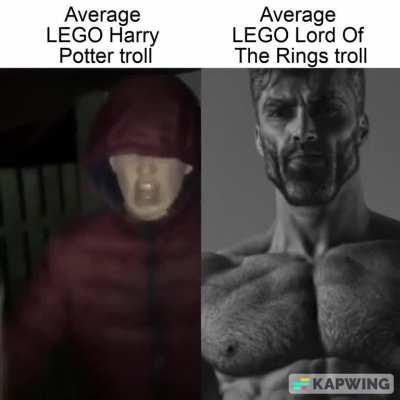 Trolls in LEGO LOTR are menaces